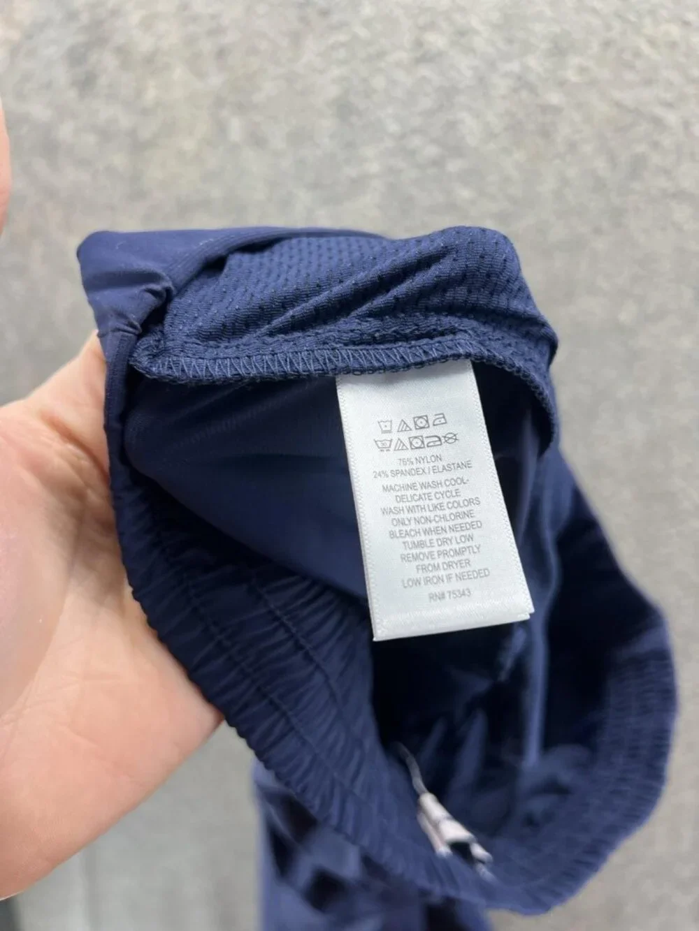 Tommy Bahama Pants Women Medium Blue Stretch Zip Pockets Everyday Active Gym